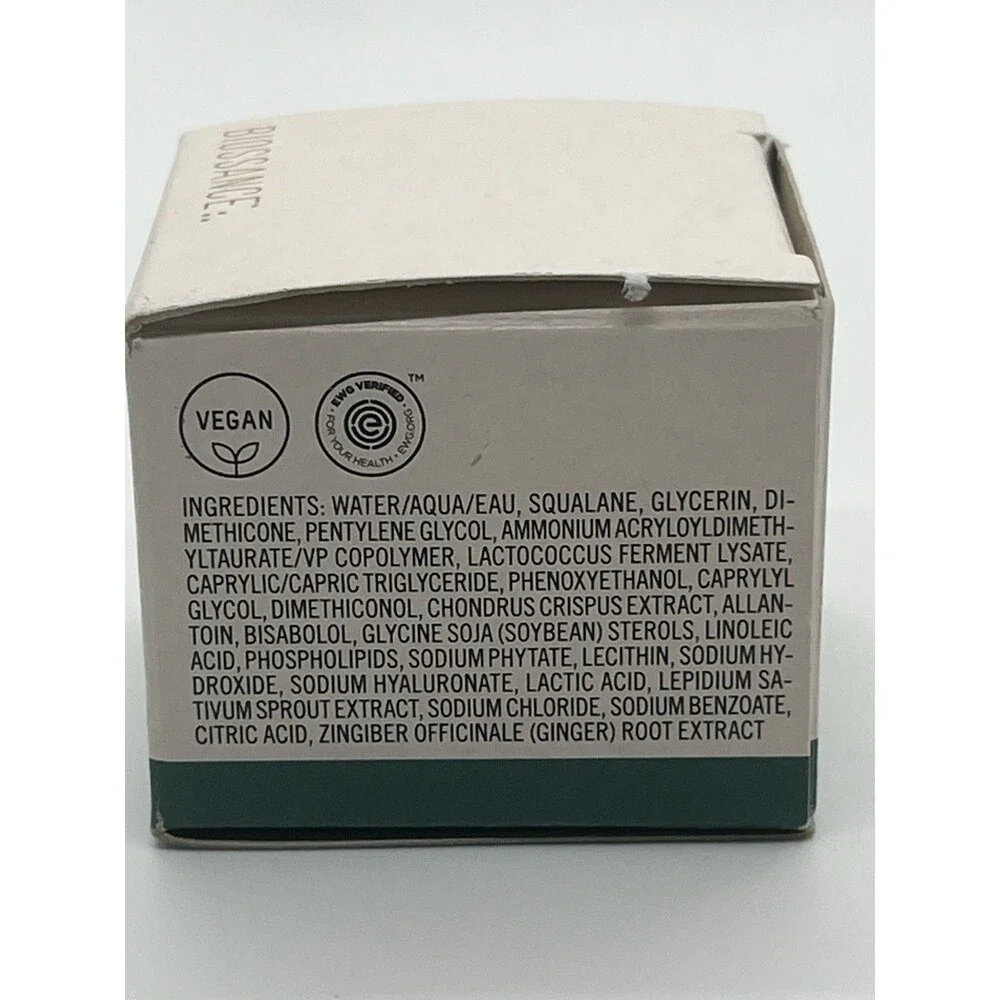 BIOSSANCE Squalane + Probiotic Gel Moisturizer Extra Gentle Formula 15 mL‎ New